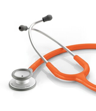 Adctoday Adscope® 619 Clinician Ultra Lightweight Stethoscope Orange