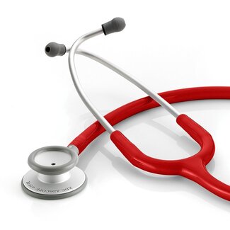 ADC Adscope® 619 Clinician Ultra Lightweight Stethoscope Red