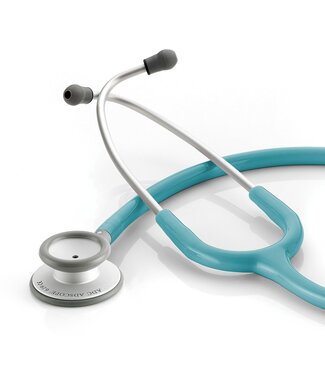 Adctoday Adscope® 619 Clinician Ultra Lightweight Stethoscope Turquoise