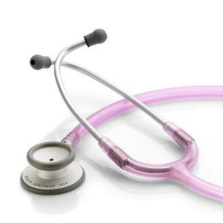 ADC Adscope® 619 Clinician Ultra Lightweight Stethoscope Rose Quartz