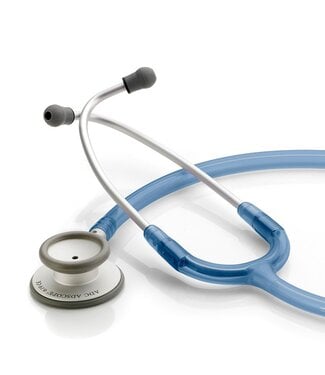 Adctoday Adscope® 619 Clinician Ultra Lightweight Stethoscope Sapphire Ice