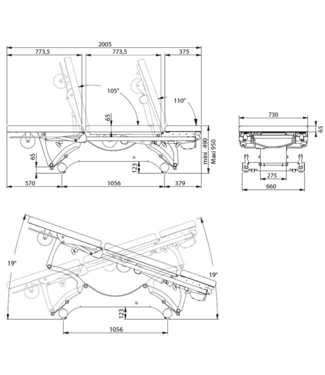 Duolys Duolys Behandeltafel – Gynaecologisch
