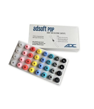 Adctoday Adsoft™ POP Snap-On Silicone Eartips