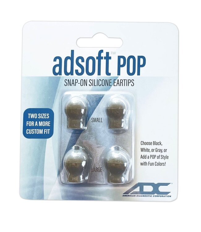 ADC Adsoft™ POP Snap-On Silicone Eartips