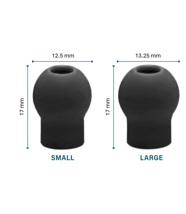 Adsoft™ POP Snap-On Silicone Eartips