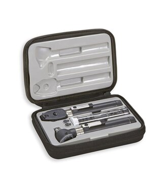Adctoday Diagnostix™ Otoscoop + Oftalmoscoop 2.5V-Pocket (LED) set (5110NL) Black