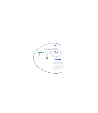 Kimal PICC CT Compatible  55cm Dual Lumen Kit Over Dilator  10 pieces