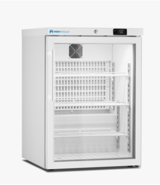 Medifridge MF140L-GD porte vitrée de réfrigérateur de médecine avec DIN 58345 / 13277