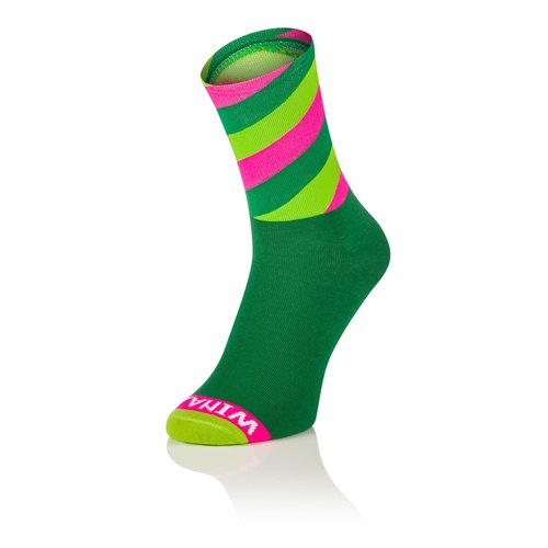WINAAR Winaar sok CX-K power groen WINAAR Winaar sok CX-K power groen