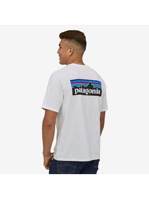 PATAGONIA Patagonia T-shirt p-6  logo km heren 38504-WHI