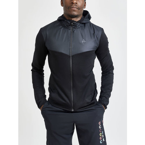 CRAFT Craft hooded jacket charge jersey heren 1910666-999000 CRAFT Craft hooded jacket charge jersey heren 1910666-999000
