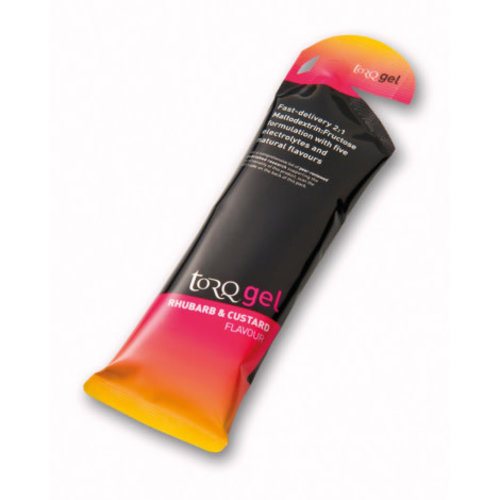 TORQ Torq Rhubarb Custard Energie Gel 45gr. TORQ Torq Rhubarb Custard Energie Gel 45gr.