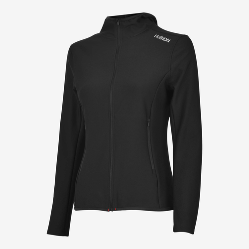 FUSION Fusion Recharged Hoodie 0300 Dames Zwart FUSION Fusion Recharged Hoodie 0300 Dames Zwart