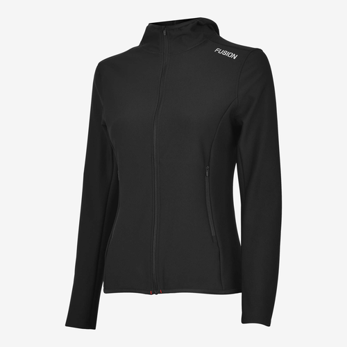 FUSION Fusion Recharged Hoodie 0300 Dames Zwart