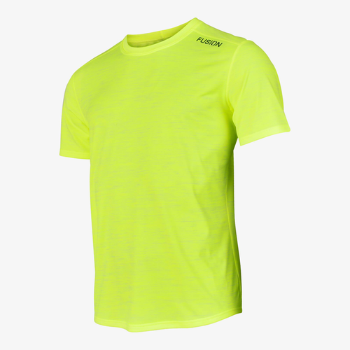FUSION Fusion C3 Shirt Heren 0273 Geel FUSION Fusion C3 Shirt Heren 0273 Geel