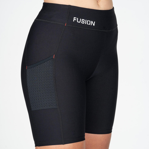 FUSION Fusion Short Tight Dames 0277 Zwart FUSION Fusion Short Tight Dames 0277 Zwart