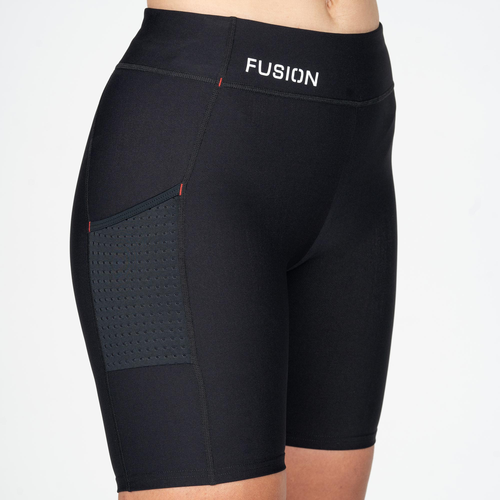 FUSION Fusion Short Tight Dames  0277 Zwart