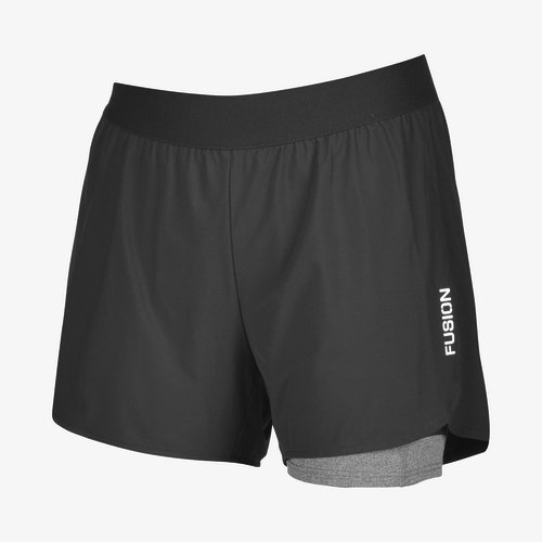 FUSION Fusion HP run Short Heren 0265 Zwart FUSION Fusion HP run Short Heren 0265 Zwart