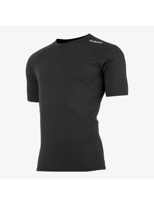 FUSION Fusion Runningshirt Heren Merino 0200 Zwart