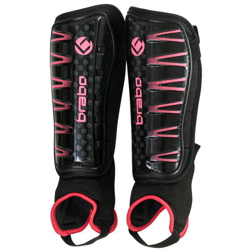 BRABO Brabo scheenbeschermer F4 zwart rose BRABO Brabo scheenbeschermer F4 zwart rose