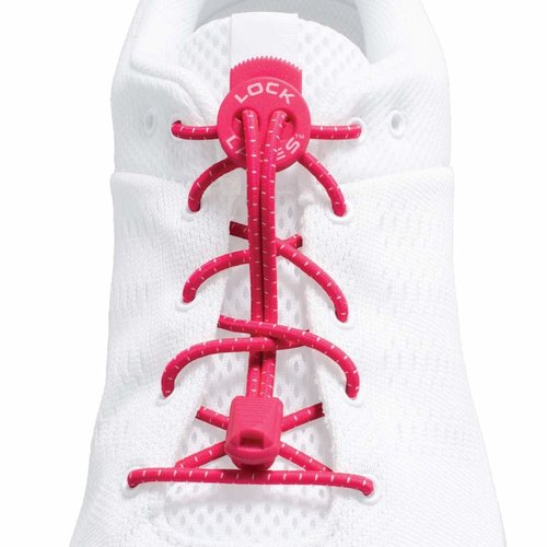 lock laces Lock laces Fuchsia Roze lock laces Lock laces Fuchsia Roze