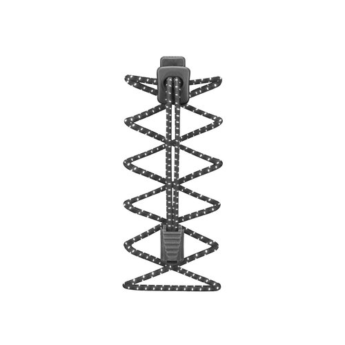 lock laces Elastische veters Zwart lock laces Elastische veters Zwart