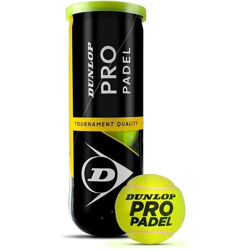 Dunlop Padelbal Pro Padel 3 tin Dunlop Padelbal Pro Padel 3 tin