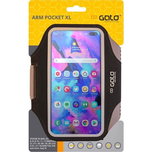 GATO Gato Arm Pocket zwart XL GATO Gato Arm Pocket zwart XL