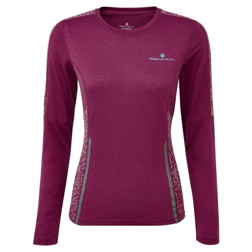 RONHILL Ronhill T-shirt lm Life Runner L/S Tee dames 005073-00788 RONHILL Ronhill T-shirt lm Life Runner L/S Tee dames 005073-00788