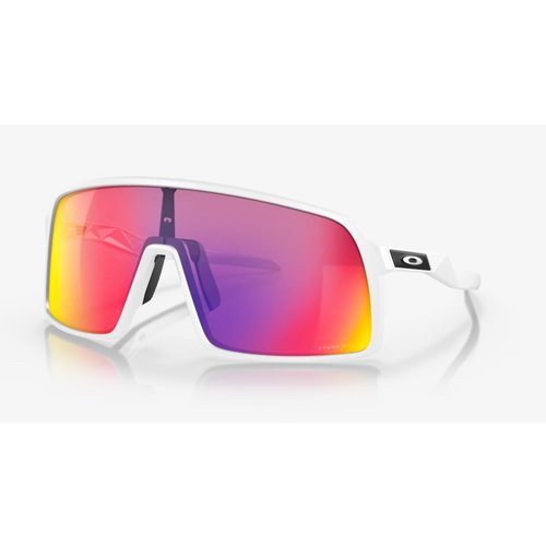 Oakley Oakley Sutro matte white lens prizm road Oakley Oakley Sutro matte white lens prizm road
