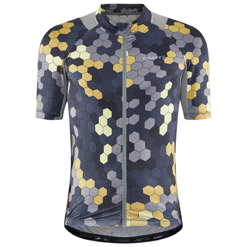 CRAFT Craft fietsshirt heren km 1910521 multi-giallo CRAFT Craft fietsshirt heren km 1910521 multi-giallo