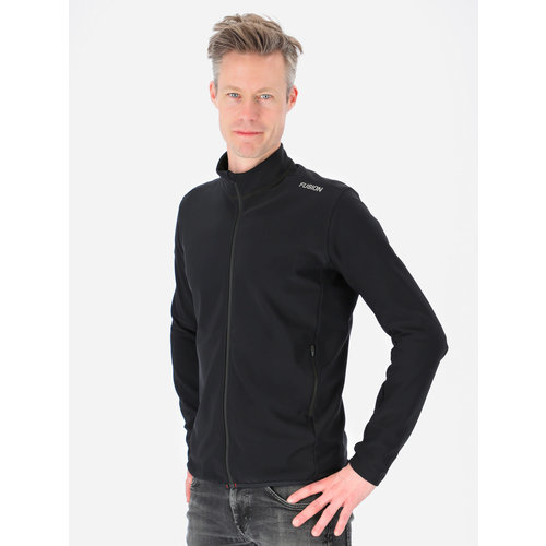 FUSION Fusion Recharge full zip heren 1061 Zwart FUSION Fusion Recharge full zip heren 1061 Zwart