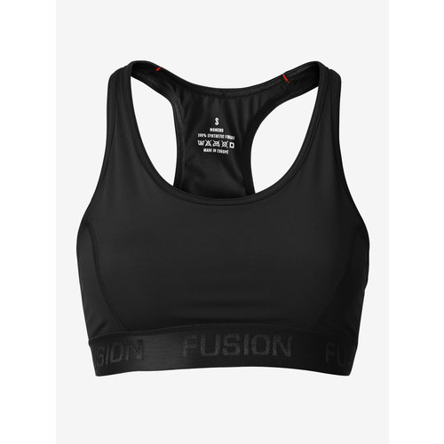 FUSION Fusion top bra Dames 0061 zwart FUSION Fusion top bra Dames 0061 zwart
