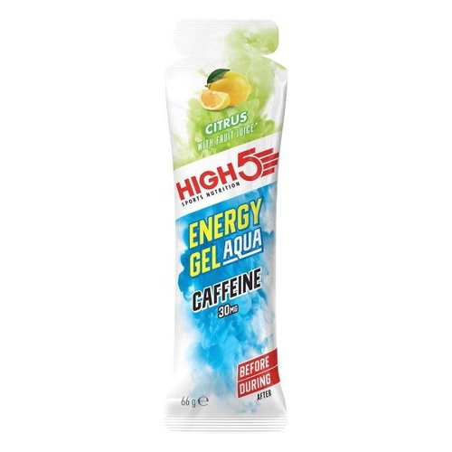 HIGH 5 High 5 Energy gel Aqua Citrus caffeine HIGH 5 High 5 Energy gel Aqua Citrus caffeine