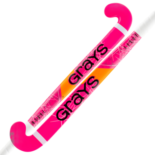GRAYS Grays stick JR Rogue Ultra Bow Roze/wit GRAYS Grays stick JR Rogue Ultra Bow Roze/wit