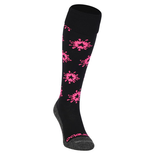 BRABO Brabo kous Splash black/pink bc8550a BRABO Brabo kous Splash black/pink bc8550a