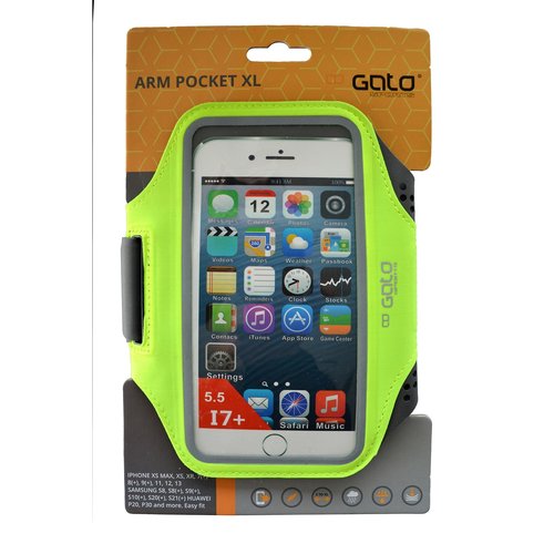 GATO Gato Arm Pocket Geel XL GATO Gato Arm Pocket Geel XL