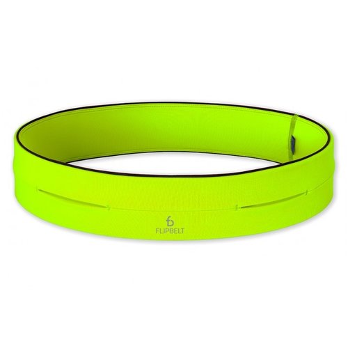 FLIP BELT Flipbelt Classic Neon geel FLIP BELT Flipbelt Classic Neon geel
