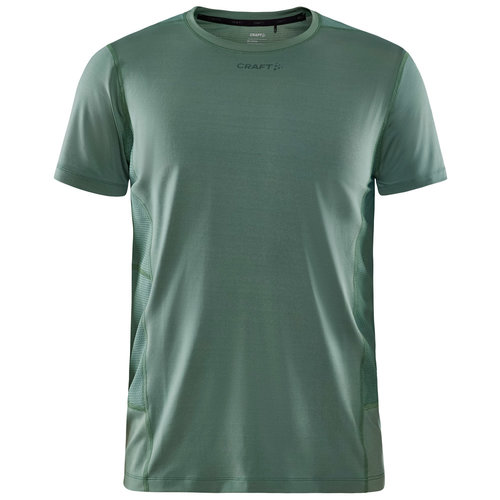 CRAFT Craft shirt heren AVD Essence SS Tee 1908753-622000 Jade CRAFT Craft shirt heren AVD Essence SS Tee 1908753-622000 Jade
