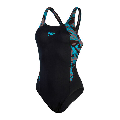 SPEEDO Speedo Badpak ECO+ Hyperboom Splice Muscleb Bla dames 34-700-6879 SPEEDO Speedo Badpak ECO+ Hyperboom Splice Muscleb Bla dames 34-700-6879