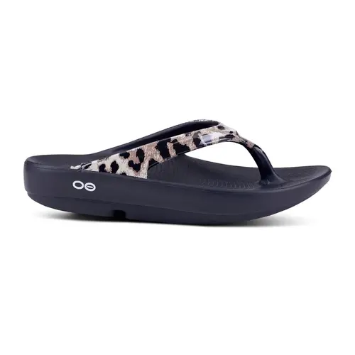 OOFOS Oofos slipper Oolala cheetah OOFOS Oofos slipper Oolala cheetah