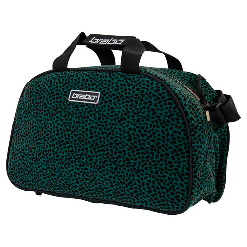 BRABO Brabo schoudertas Leopard aqua bb5420 BRABO Brabo schoudertas Leopard aqua bb5420