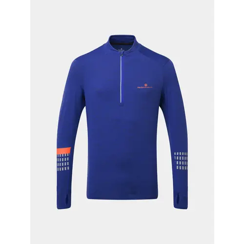 RONHILL Ronhill T-shirt lm Tech ah 1/2 zip heren 006433-1053 RONHILL Ronhill T-shirt lm Tech ah 1/2 zip heren 006433-1053