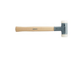 Hamer terugslagvrij, hickory. Nylon Ø40