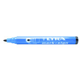 Merkstift permanent, punt 1-4 mm zwart