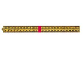 Schuil timmermans duimstok hout 1-M