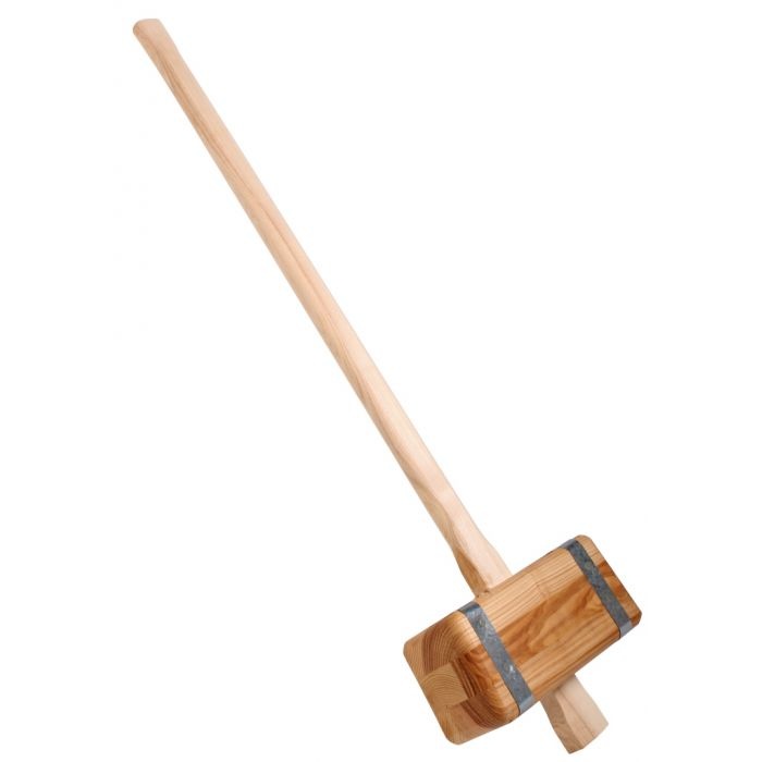 Tuinhamer vierkant compleet