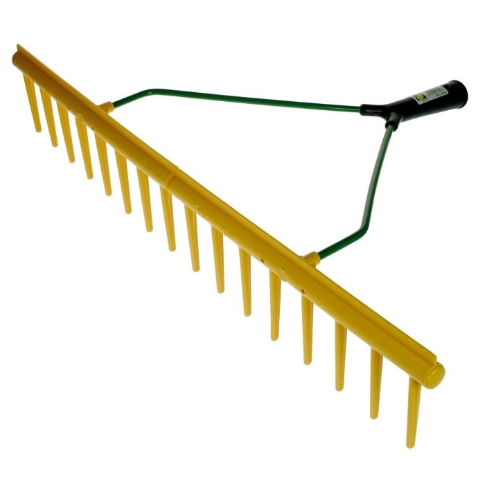 Polyhark met rechte rand zonder steel