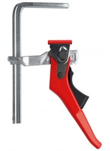 Geheel stalen tafelklem met hefboomgreep