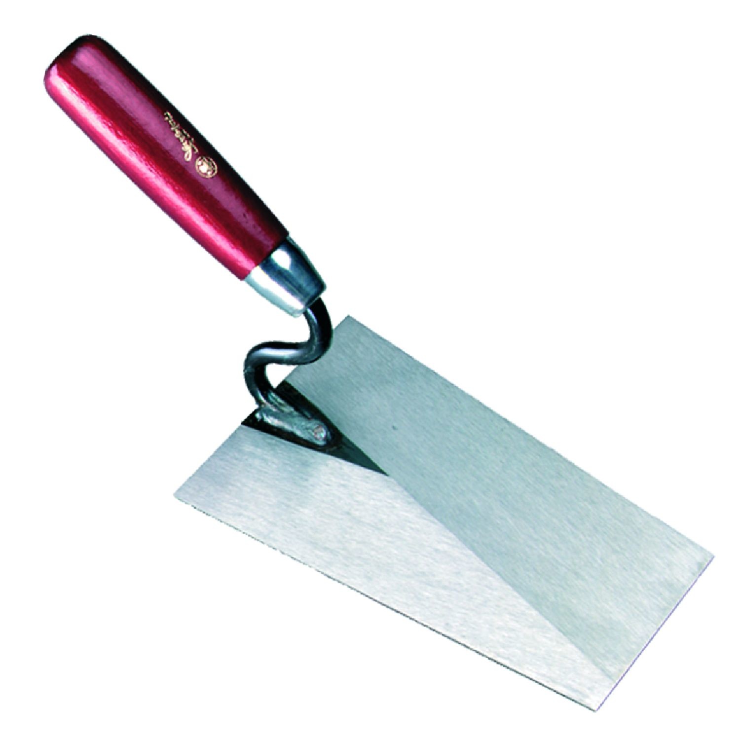 Stukadoorstroffel recht RVS,180mm S Hals